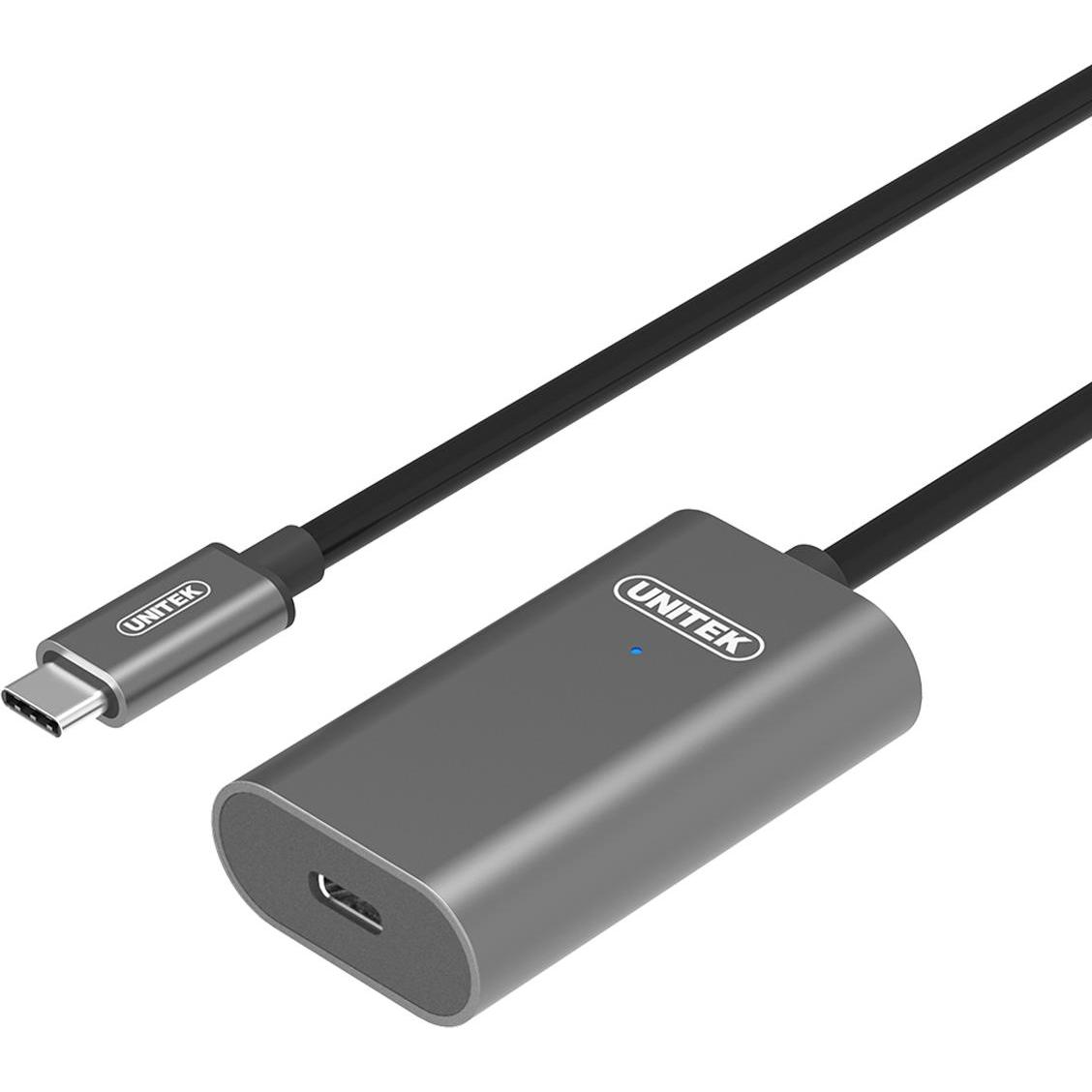Unitek U305A USB Kabel USB 3.2 Gen 1 (3.1 Gen 1) USB C (5 m, USB 3.2 Gen 1), USB Kabel