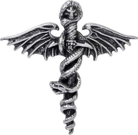 Actual product image Motley Crue Badge 3D Dr Feelgood