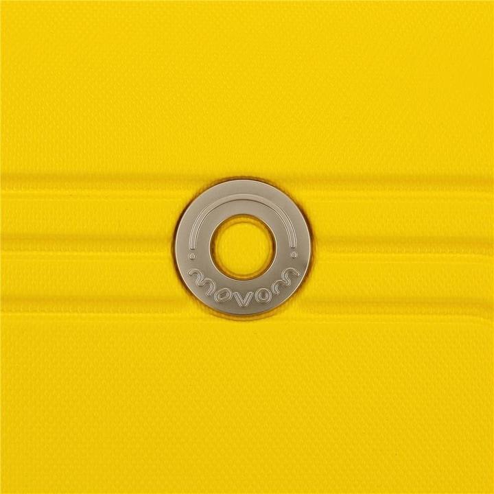 Actual product image Movom Rigid ABS Suitcase Set with Multidirectional Wheels and Combination Lock