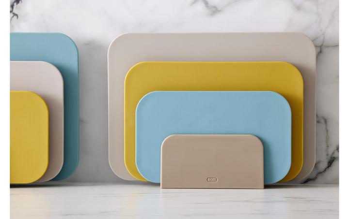 Immagine prodotto Rosti Set tagliere 3 pezzi Choptima, beige/giallo/verde blu