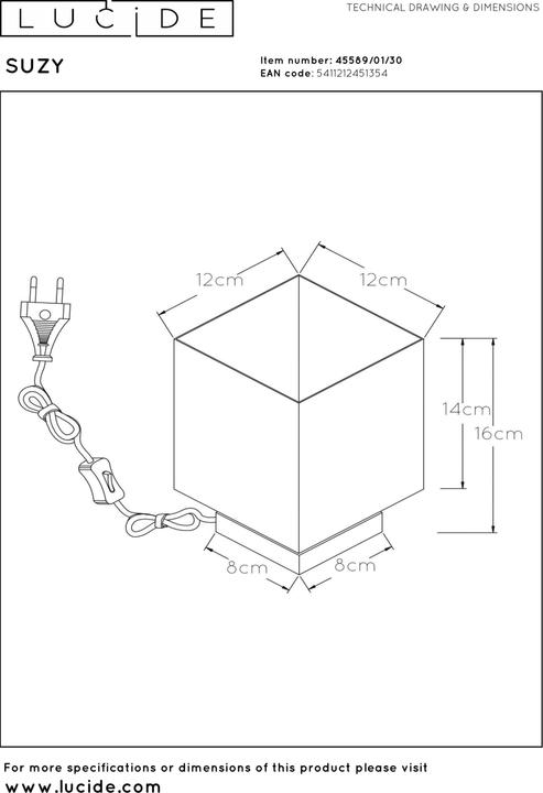 Actual product image Lucide Suzy (E14)