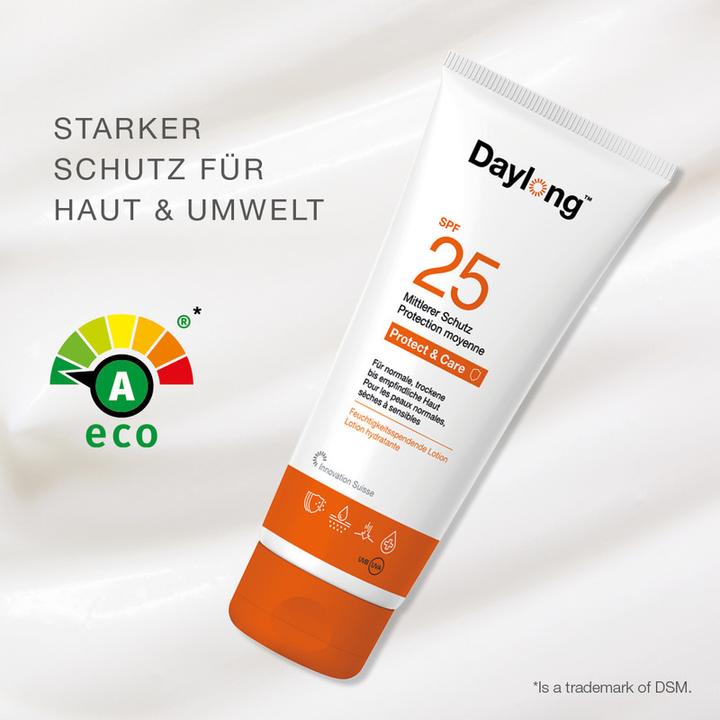 Actual product image Daylong Protect & Care (Sun lotion, SPF 25, 100 ml)