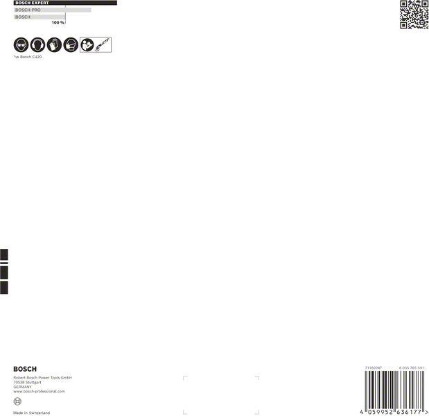 Produktbild Bosch Professional Zubehör EXPERT M480 Schleifnetz-Set, 225 mm, G 80/120/180/Schleiftellerschoner, 7 Stück (80, 120, 180)