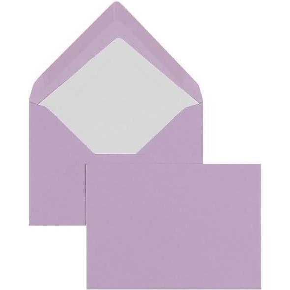 Thumbnail - Blanke, Briefumschlag, Briefumschläge 125x176mm (DIN B6) 100g/qm gummiert VE=100 Stück orchidee (100 x)