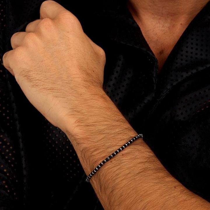 Immagine prodotto Morellato Bracciale da uomo con perline e agata Pietre S1733 (Acciaio inossidabile)
