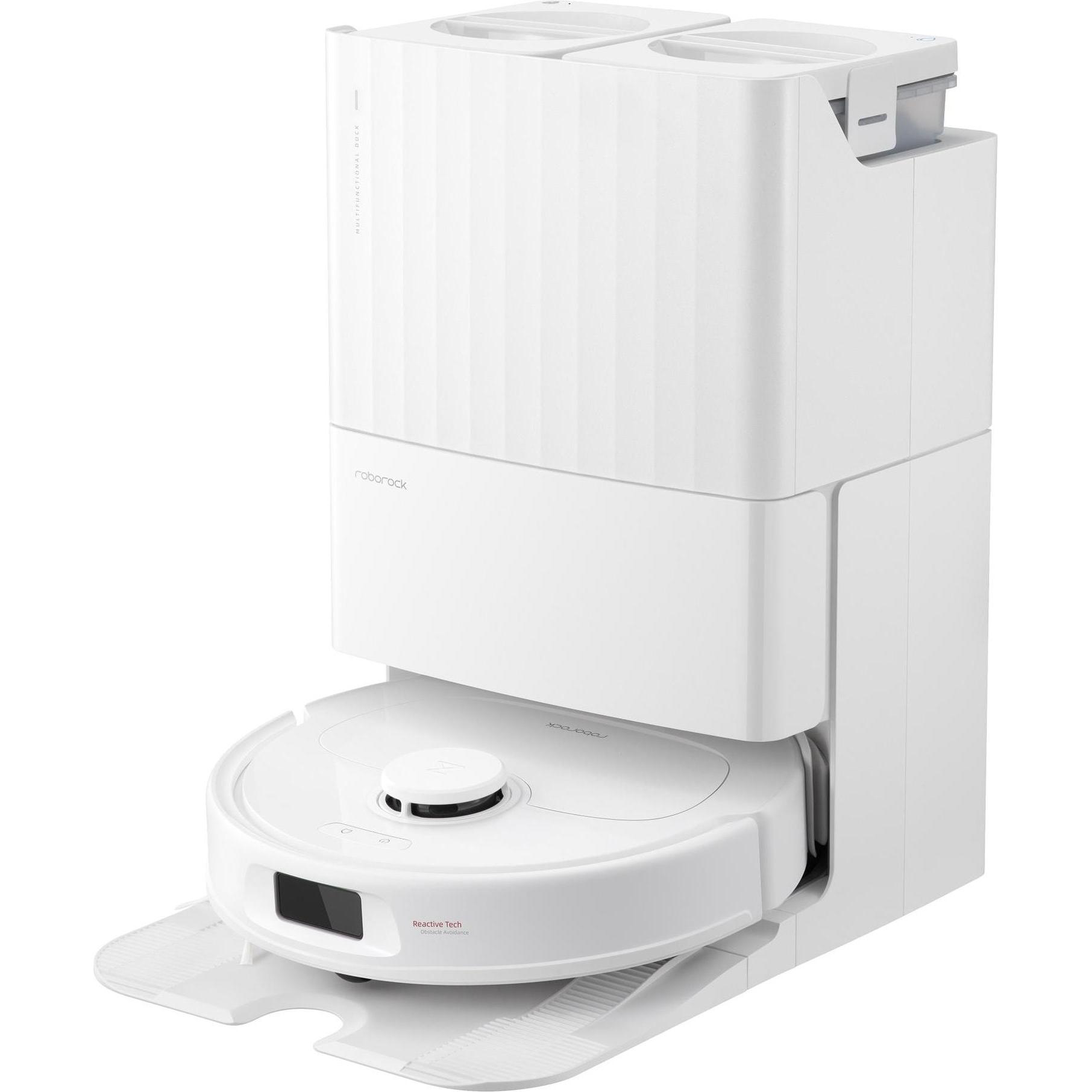 Roborock Qrevo S, Staubsauger Roboter, Weiss