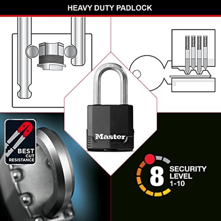 Actual product image Master Lock Heavy-duty padlock
