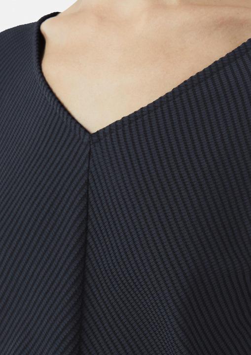 Produktbild Comma T-Shirt Relaxed-Fit-Shirt mit Struktur und V-Ausschnitt (36)