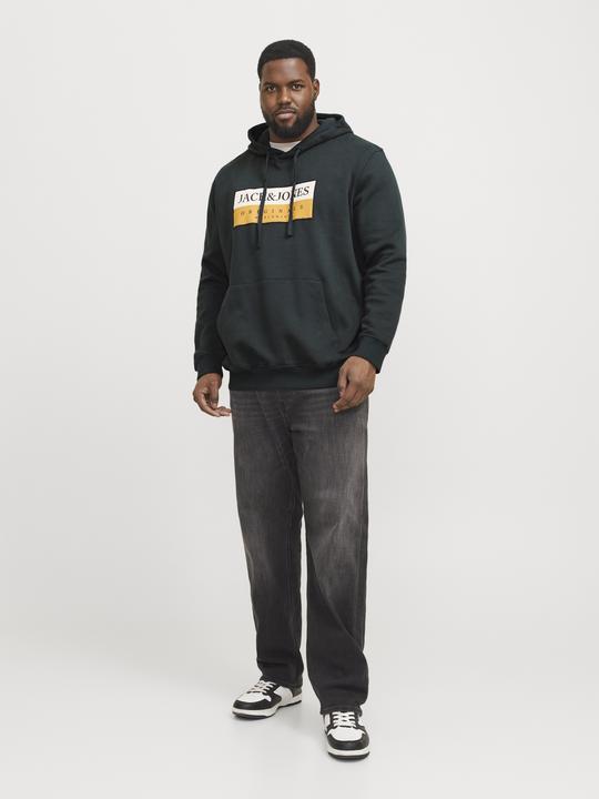 Produktbild Jack & Jones Plus Size Logo Kapuzenpullover Kapuzenpullover (4XL)