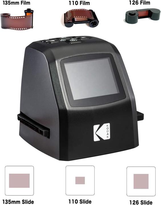 Image du produit Kodak Slide Scanner Mini Digital Film Scanner (USB, Carte SDHC)