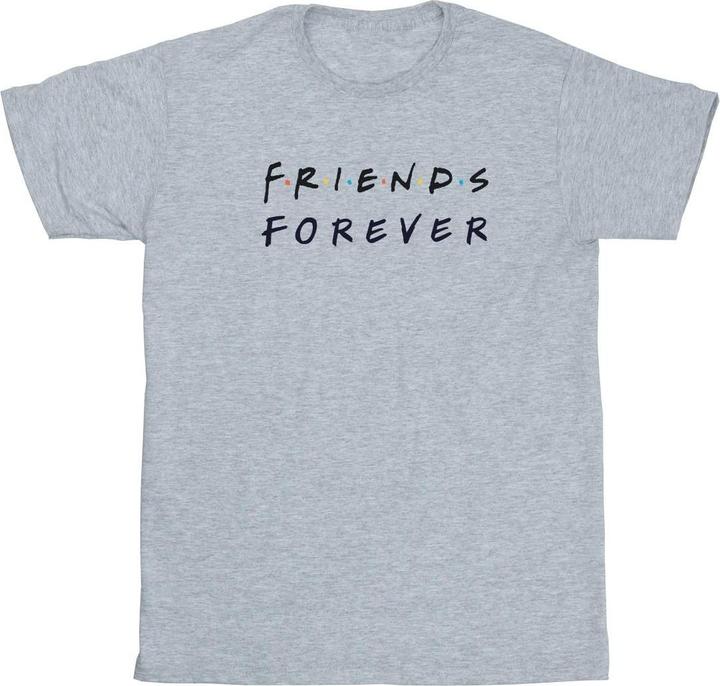 Actual product image Friends Womens/Ladies Forever Logo Cotton Boyfriend T-Shirt (XL)