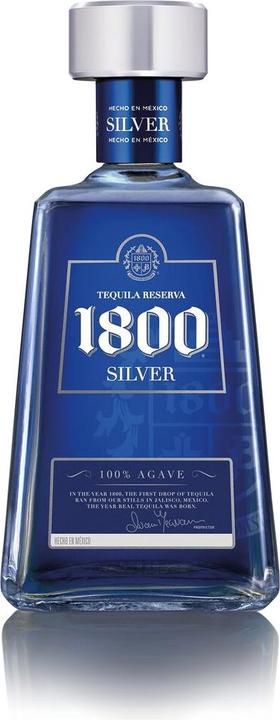 Image du produit Jose Cuervo 1800 Tequila Silver 100% agave (1 x 70 cl)