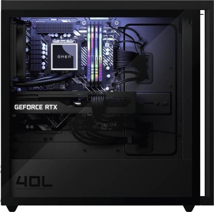 Image du produit HP OMEN 25L Gaming DT GT15-2750nz PC CH (1000 Go, 32 Go, Intel Core i7-14700F, GeForce RTX 4070 Ti)