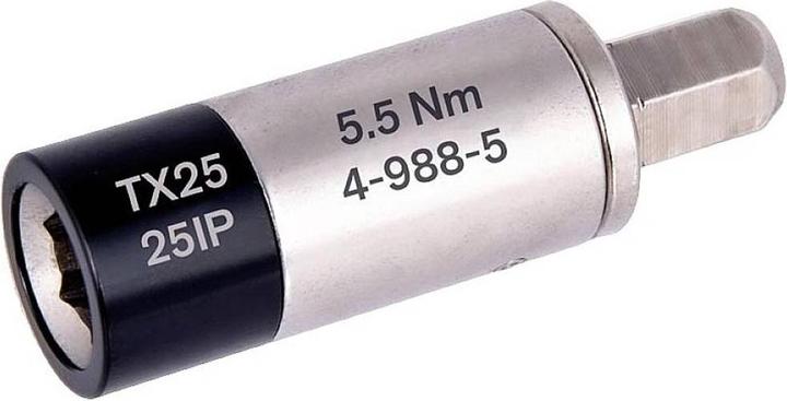 Actual product image Bernstein Tools for Electronics 4-988-5 Drehmomentadapter 1/4" (6.3 mm) 5.5 N