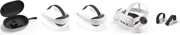 Produktbild Meta Quest 3 Headset Einlage Sillikon