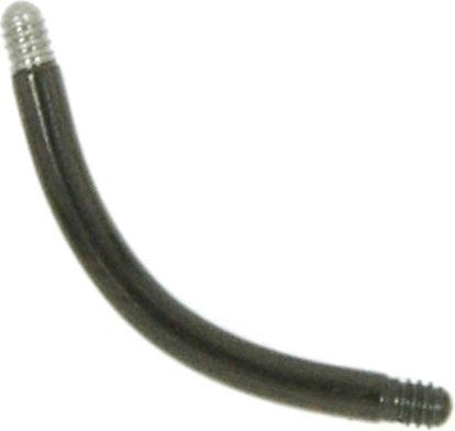 Immagine prodotto Bijouteria Barretta piercing (Rivestimento PVD (nero), Acciaio chirurgico 316L)