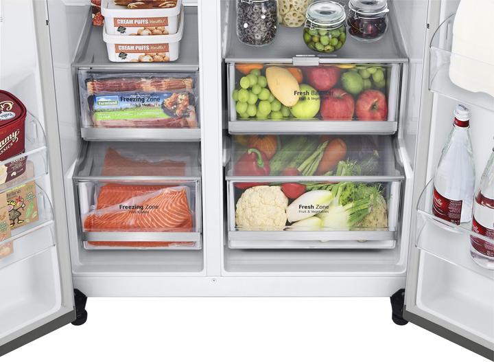 Image du produit LG GSQV90PZAE Insta View Acier inoxydable