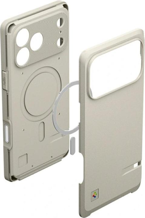 Produktbild Spigen - Classic LS MagFit (ACS10479) - iPhone 17 Pro - Stone (Apple iPhone 17 Pro)