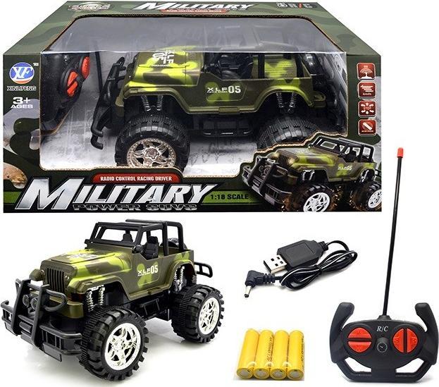 Produktbild Askato RC-Militärjeep ferngesteuert