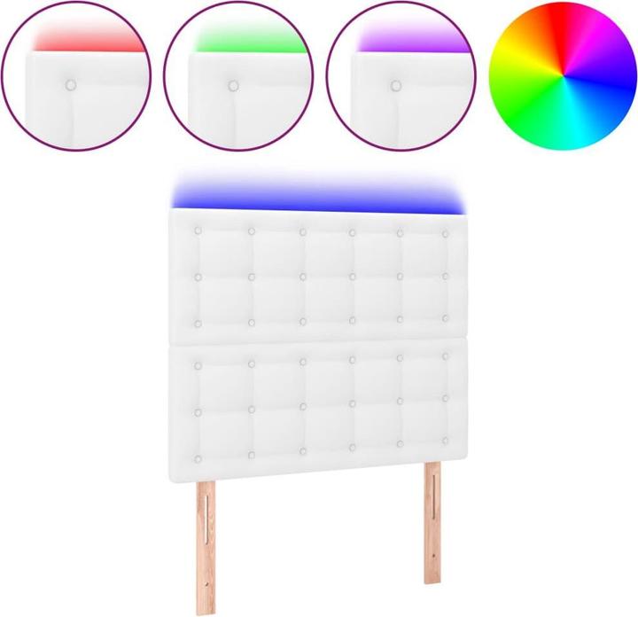 Produktbild vidaXL LED Kopfteil (80 x 5 x 128 cm)