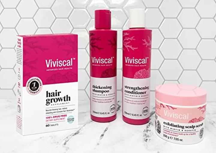 Produktbild Viviscal Haarverdichtendes Shampoo mit Biotin, Keratin und Meereskollagenextrakt 250ml (250 ml)