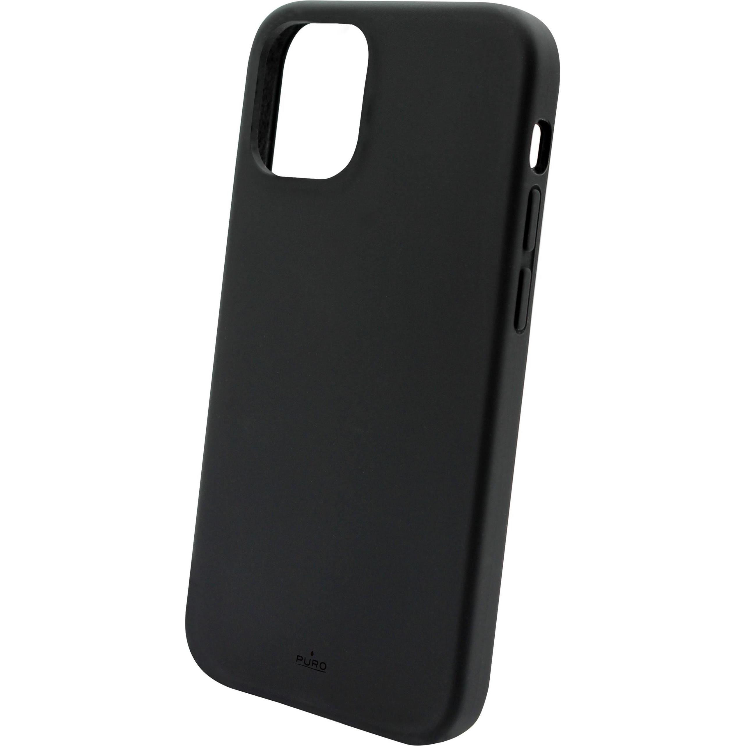 Puro Case for iPhone 13 Mini, black (Apple iPhone 13 mini), Smartphone Hülle, Schwarz