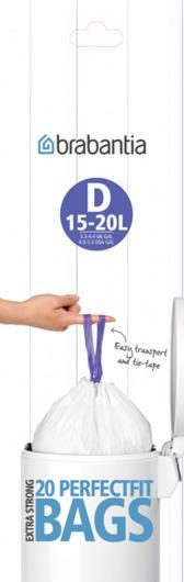 Produktbild Brabantia Perfect Fit D (20 x, 15 l)