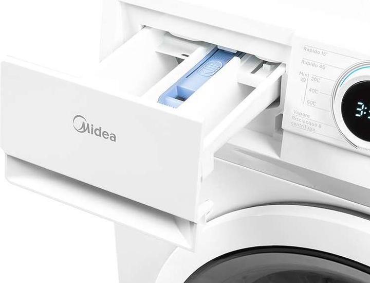 Image du produit Midea MF100W90BAWIT Lave-linge, chargement frontal 9 Kg (9 kg, Droite)