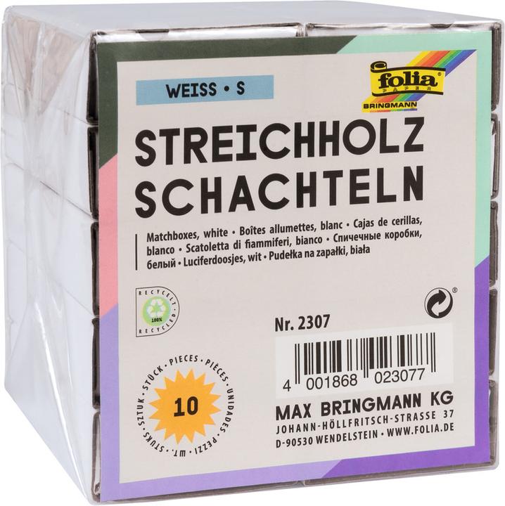 Produktbild Folia Zündholzschachteln