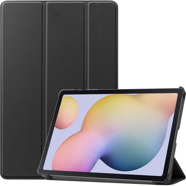 Thumbnail - MU Classic Dreifach faltbare Hülle (Galaxy Tab S7), Tablet Hülle, Schwarz