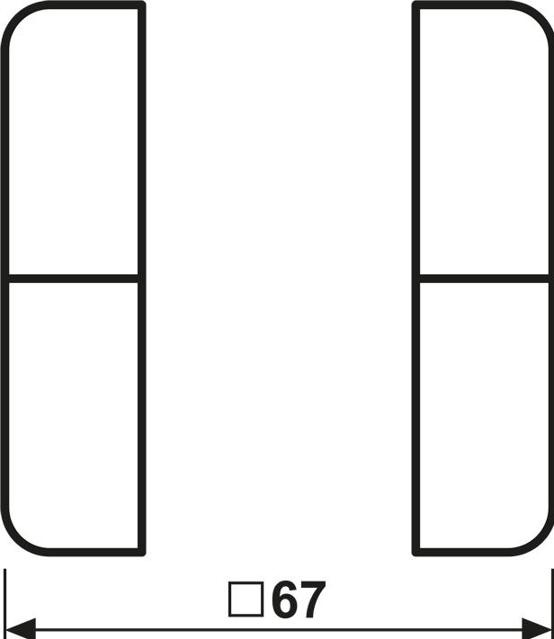 Actual product image JUNG Rocker Series Switch CD sw glz CD502TSASW