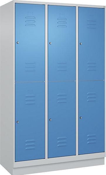 Actual product image C+P Double-decker locker Classic PLUS (120 cm, 195 cm)