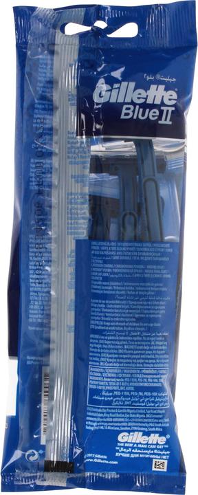 Image du produit Gillette Blu II Chronium Coating Set de rasoirs jetables 5 pièces