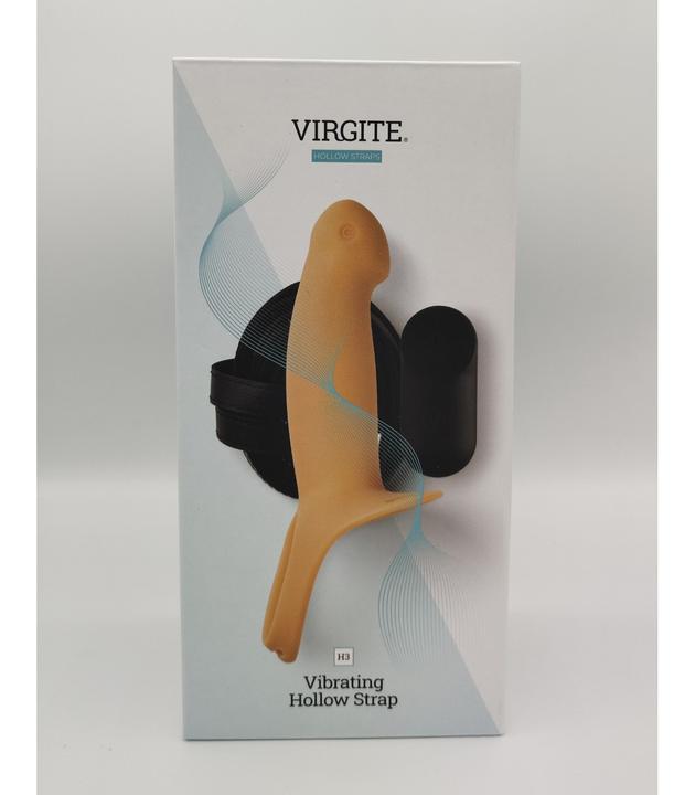 Actual product image Virgite Dildos with harness brand HOLLOW HARNESS C/VIBRATION H3 SIZE S