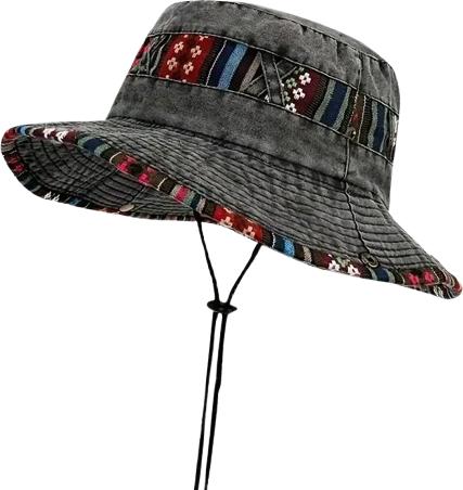 Produktbild Dema Fischerhut Boonie Vintage Grau (56, 57, 58)