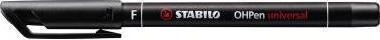 Produktbild STABILO OHPen universal Folienstift permanent (Schwarz, 0.70 mm, 1 x)