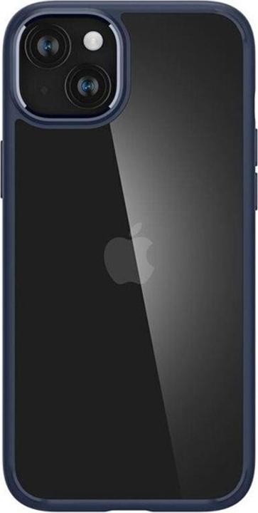 Actual product image Spigen Crystal Hybrid, navy blue - iPhone 15 Plus (Apple iPhone 15 Plus)