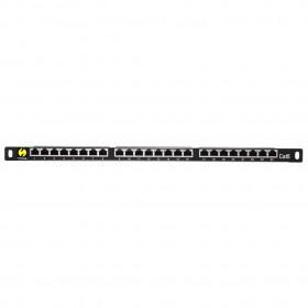 Netrack 104-13 patch panel 19 24, Server Zubehör, Schwarz