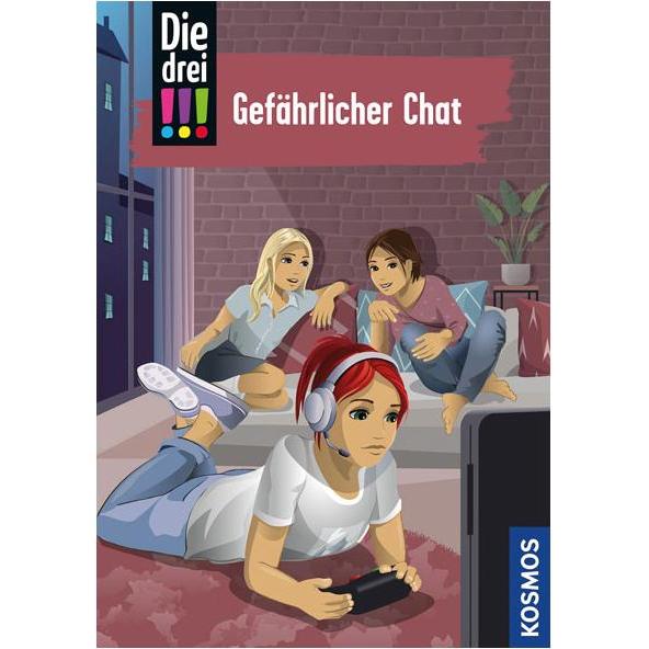 Die drei!!!, 3, Gefährlicher Chat, Kinderbücher von Henriette Wich, Ina Biber