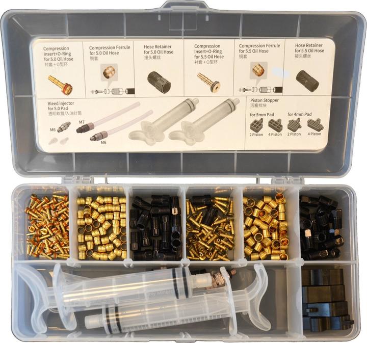 Image du produit Tektro Schijfrem Service-kit Voor 5.0/5.5 Mm Remleidingen