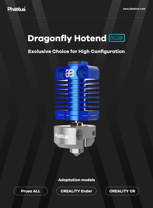 Produktbild Phaetus Dragonfly hot-end BMS (Hotend)