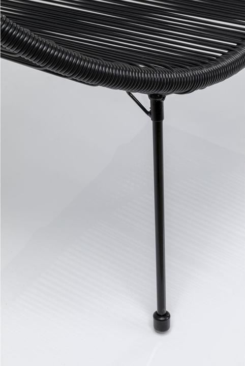 Image du produit Kare Design Banc Acapulco Noir (121 cm)