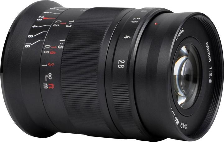 Image du produit 7artisans 60mm f/22 - 2,8 II, Nikon Z (Nikon Z, APS-C / DX)