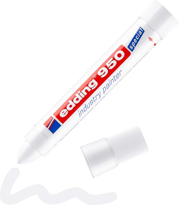 Produktbild Edding Pastenmarker 950 (White, 10 mm, 1 x)