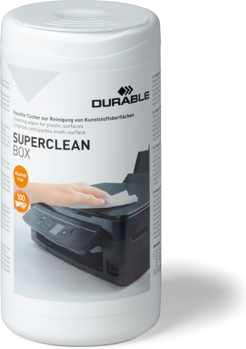 Produktbild Durable Reinigungstücher Superclean (100 x)