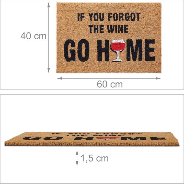 Immagine prodotto Relaxdays Zerbino (60 x 40 cm)