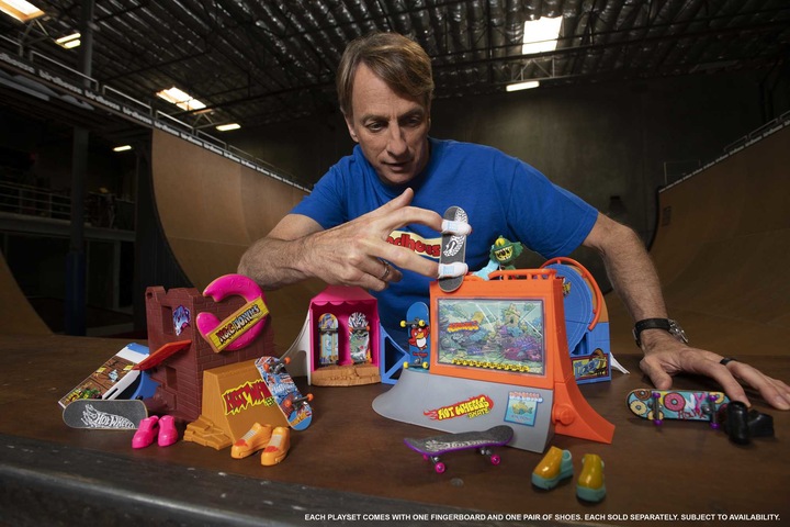 Produktbild Hot Wheels Skate Drop In Skate Set Sortiment