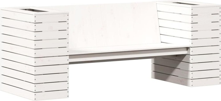 Actual product image VidaXL Garden bench with planters
