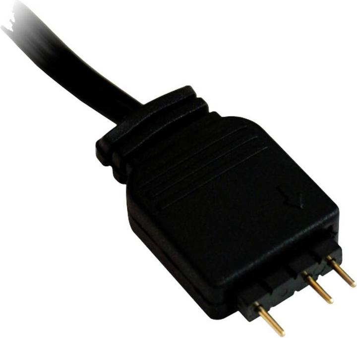 Actual product image LC-Power LC-CC-120-ARGB-PRO, 800-1800 rpm, 58 CFM, 4-pin PWM, RGB LED, DC (145 mm)