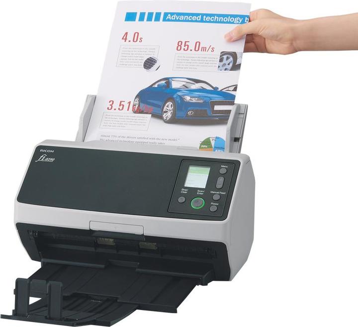 Actual product image RICOH fi-8190 document scanner (USB, Ethernet)